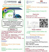 One Day Workshop on Electric Vehicle 2025